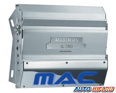 2-канальный усилитель Mac Audio MAXIMUS 2.150 2-канальный усилитель Mac Audio MAXIMUS 2.150